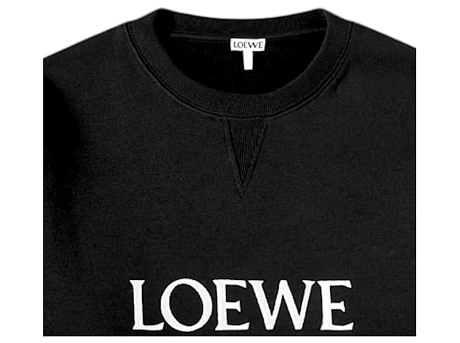 LOEWE Anagram Sweatshirt Schwarz - Ansicht 11