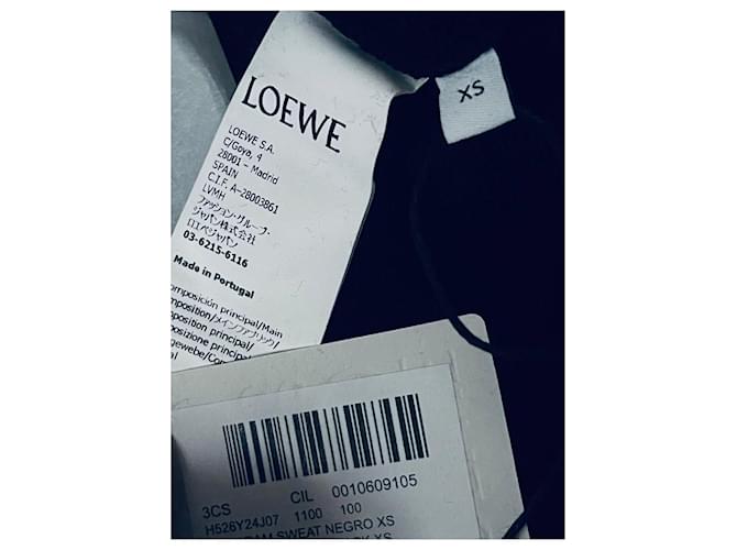LOEWE Anagram Sweatshirt Schwarz - Ansicht 12