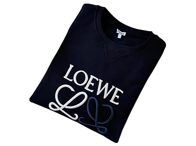 LOEWE Anagram Sweatshirt Schwarz - Ansicht 3