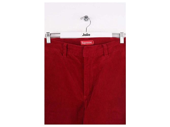 Supreme Rote Weite Hose - Ansicht 2