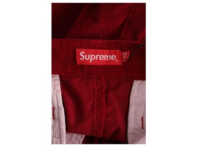 Supreme Rote Weite Hose - Ansicht 5