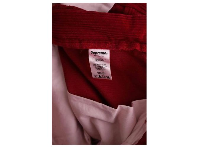 Supreme Rote Weite Hose - Ansicht 6