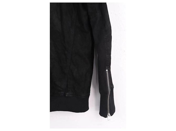 Iro Lederjacke Schwarz Herren M - Ansicht 4