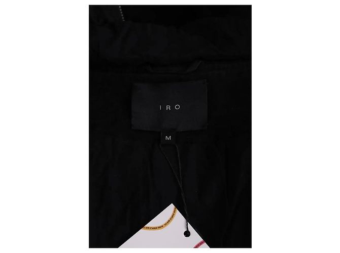Iro Lederjacke Schwarz Herren M - Ansicht 5