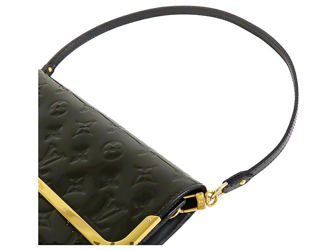 Borsa a tracolla Louis Vuitton Monogram Vernis Rossmore MM Blu - vista 12