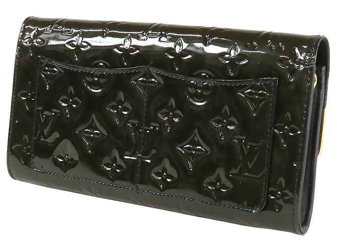 Borsa a tracolla Louis Vuitton Monogram Vernis Rossmore MM Blu - vista 2