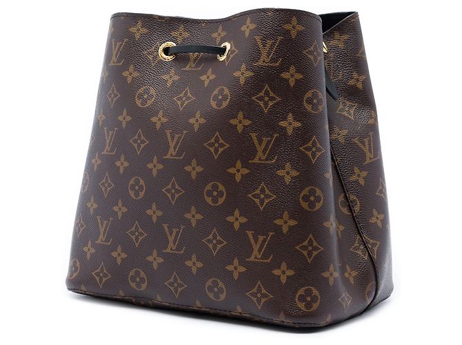 Borsa a secchiello Louis Vuitton Monogram Neonoe MM Nera Nero - vista 2