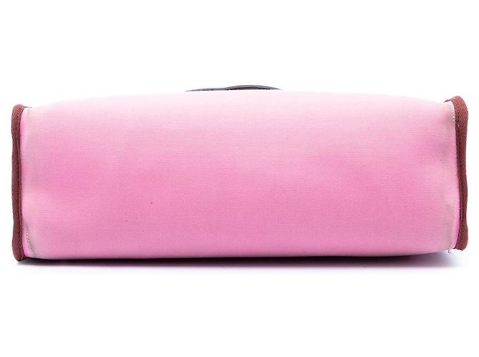 Borsa Hermès Herbag Zip 31 in Toile Verso Rosa - vista 3