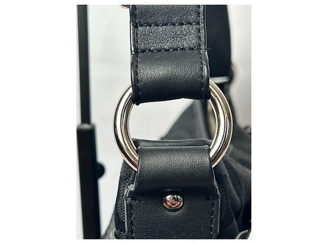 Schwarze Coach Monogramm Tasche - Ansicht 11