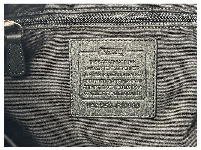 Schwarze Coach Monogramm Tasche - Ansicht 3