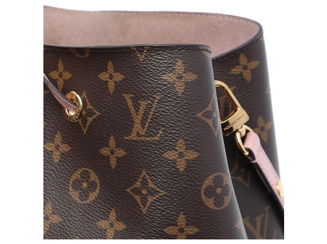 Louis Vuitton Monogram Neonoe MM Beuteltasche Braun - Ansicht 5