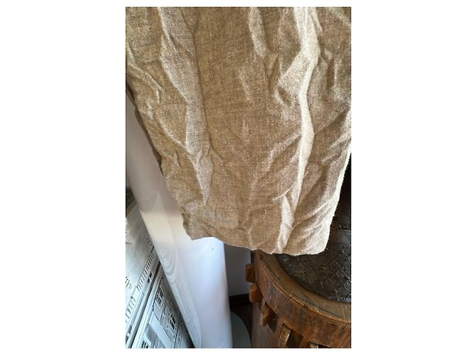 Autre Marque Pantalones anchos NEIRAMI beige de acrílico - vista 9