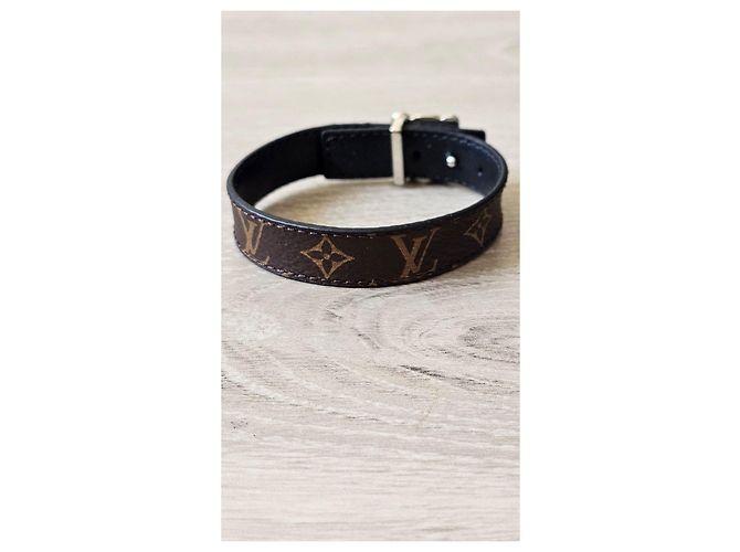 Pulsera Louis Vuitton Monogram Tiger Castaño Multicolor Monograma - vista 2