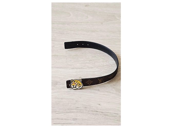 Pulsera Louis Vuitton Monogram Tiger Castaño Multicolor Monograma - vista 3