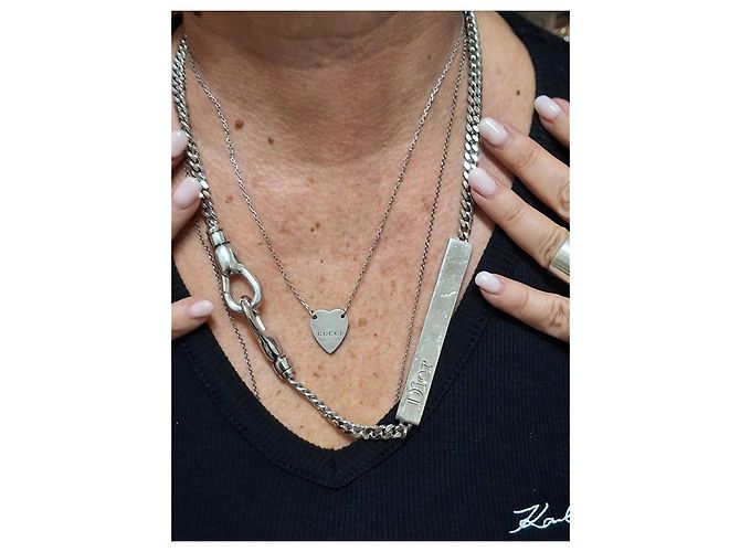 Collana Dior 'Hardcore' di John Galliano Argento - vista 8