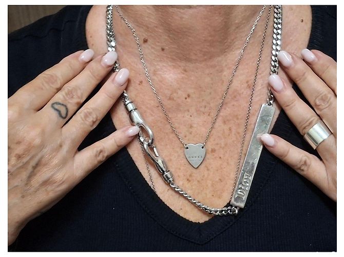 Collana Dior 'Hardcore' di John Galliano Argento - vista 9