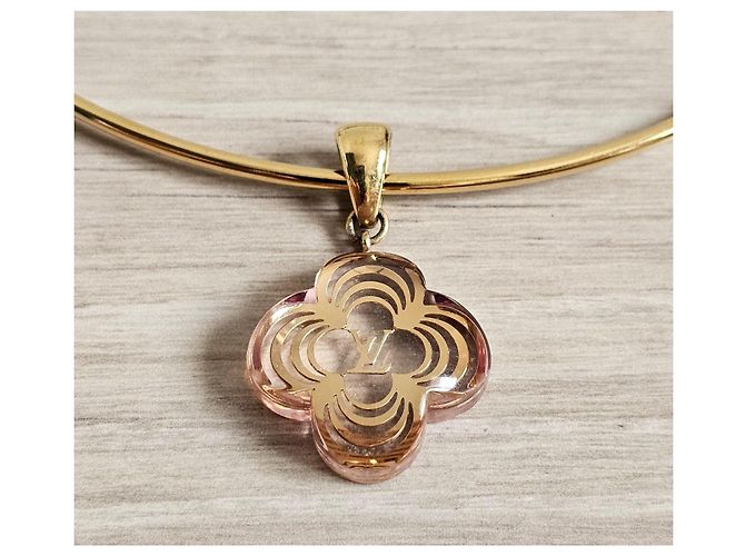 Collar Louis Vuitton Dorado - vista 2