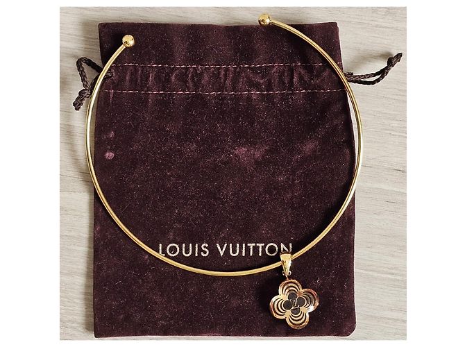 Collar Louis Vuitton Dorado - vista 5