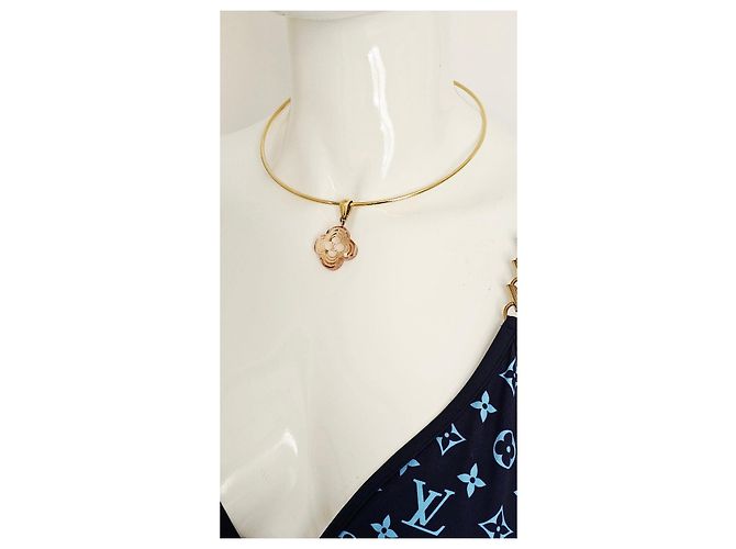 Collar Louis Vuitton Dorado - vista 6