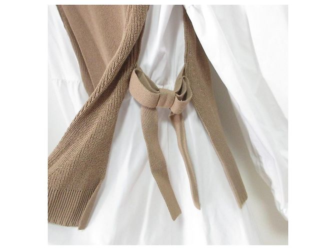 Autre Marque TO BE CHIC Stricktunik Beige - Ansicht 3
