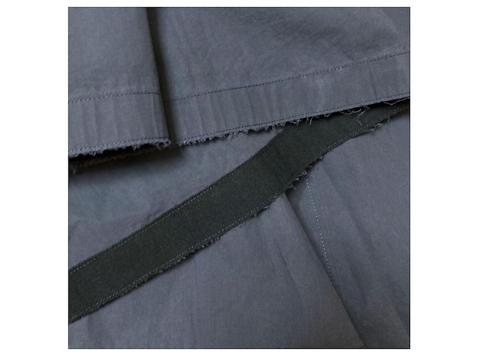 Autre Marque Vestido acampanado de algodón BLAMINK Azul Azul marino - vista 10
