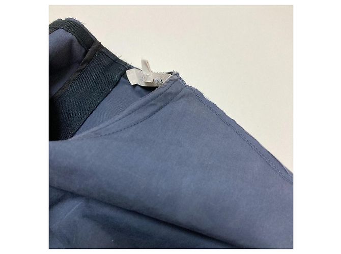 Autre Marque Vestido acampanado de algodón BLAMINK Azul Azul marino - vista 13