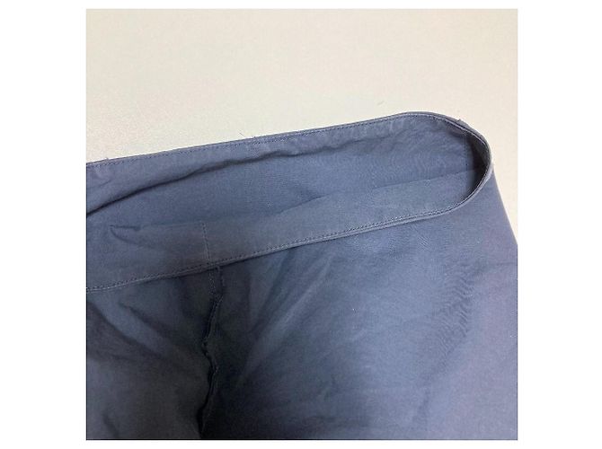 Autre Marque Vestido acampanado de algodón BLAMINK Azul Azul marino - vista 14