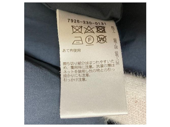 Autre Marque Vestido acampanado de algodón BLAMINK Azul Azul marino - vista 9
