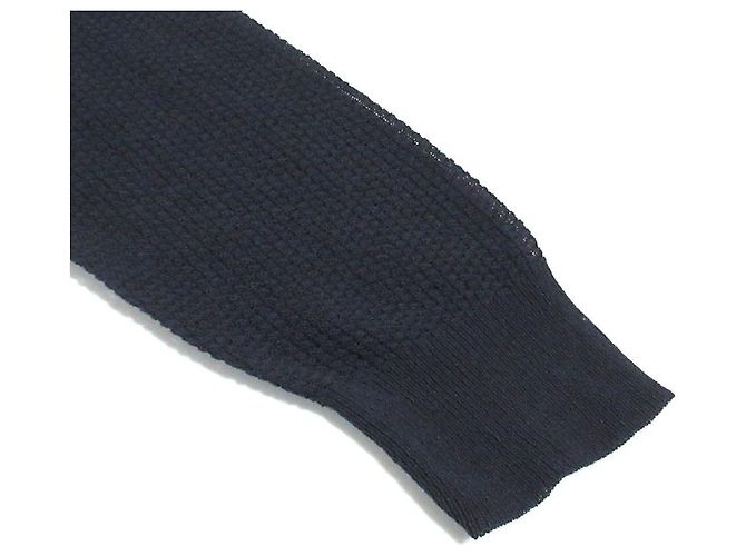 Autre Marque allureville Sheer Kanoko Pullover Knit Azul Azul marino - vista 5