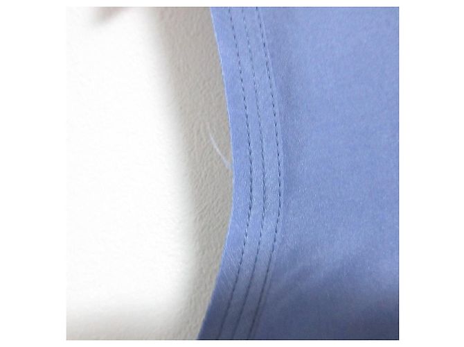 Autre Marque SALON adam et rope GENTLE SILK Vestido de seda Azul - vista 14