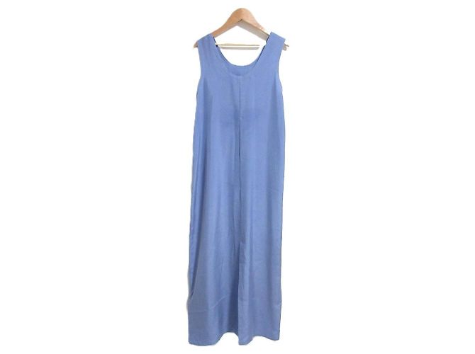 Autre Marque SALON adam et rope GENTLE SILK Vestido de seda Azul - vista 2
