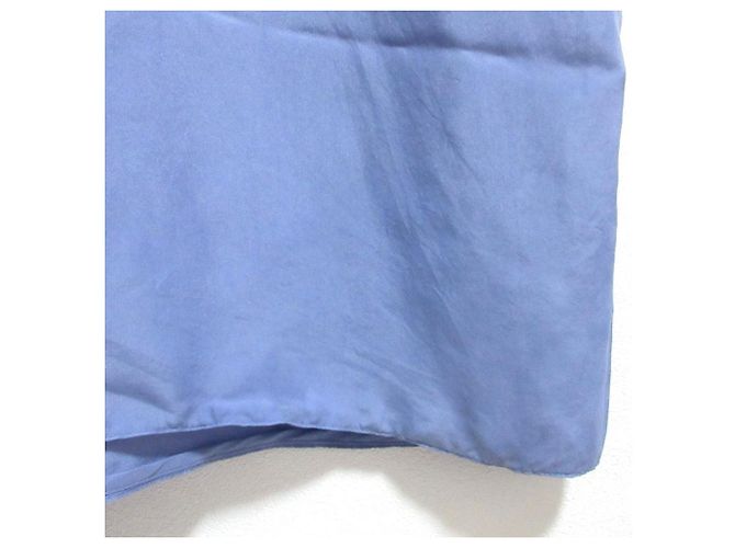 Autre Marque SALON adam et rope GENTLE SILK Vestido de seda Azul - vista 5
