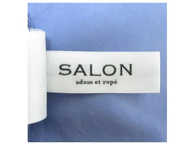 Autre Marque SALON adam et rope GENTLE SILK Vestido de seda Azul - vista 7
