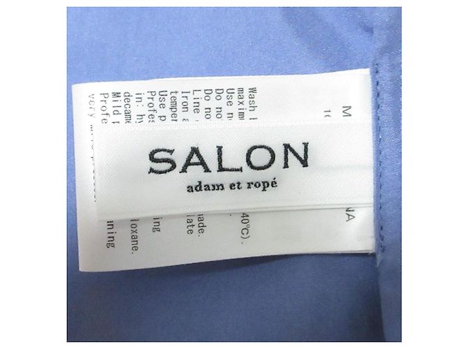 Autre Marque SALON adam et rope GENTLE SILK Vestido de seda Azul - vista 8