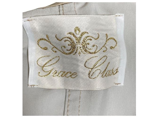 Autre Marque Abrigo de lana double face Grace Class MANTECO Beige - vista 5