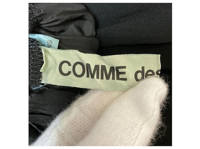 Autre Marque Falda superpuesta fruncida COMME des GARCONS Negro - vista 5