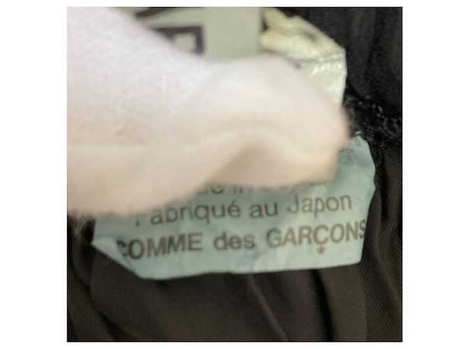 Autre Marque Falda superpuesta fruncida COMME des GARCONS Negro - vista 8