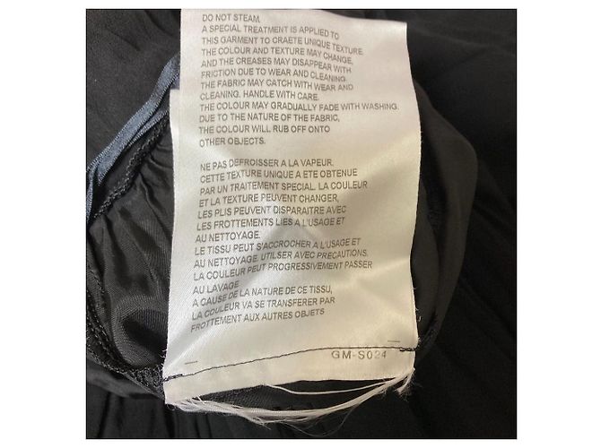 Autre Marque Falda superpuesta fruncida COMME des GARCONS Negro - vista 9