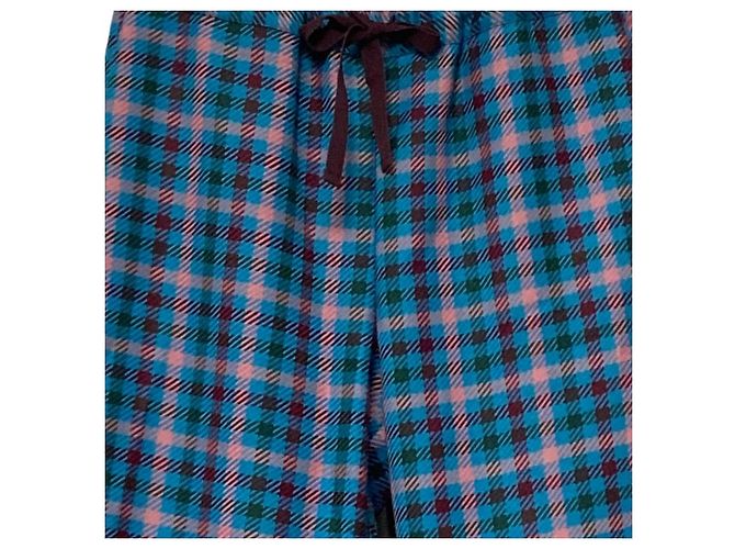 Autre Marque Semicouture Karohose Blau - Ansicht 3
