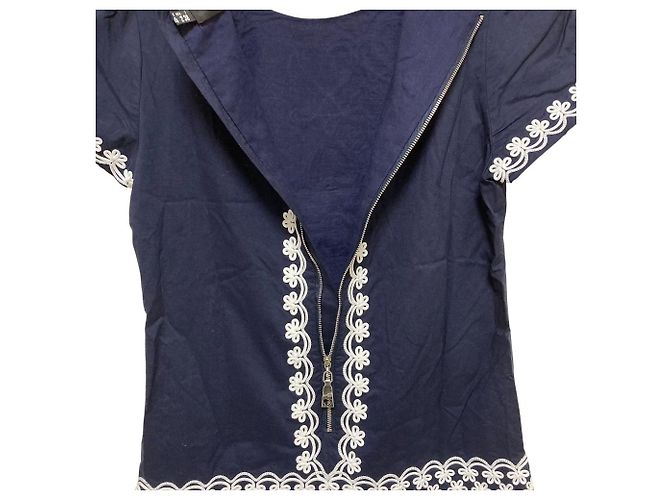 Besticktes Kleid von Love Moschino Blau Marineblau - Ansicht 5