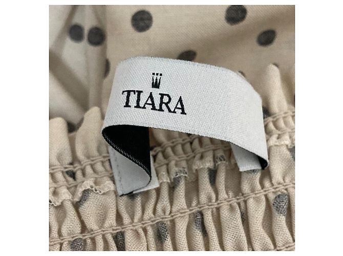 Autre Marque Tiara Dot Camisole-Kleid Beige - Ansicht 6