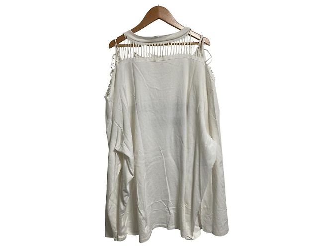 Céline Camiseta de manga larga Celine Dysfunctional Bauhaus Blanco - vista 2
