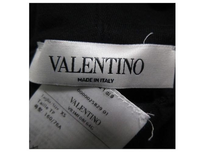 Sweatshirt Valentino com patch de renda Preto - vista 10