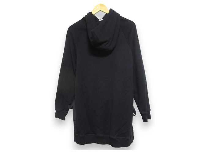 Sweatshirt Valentino com patch de renda Preto - vista 2