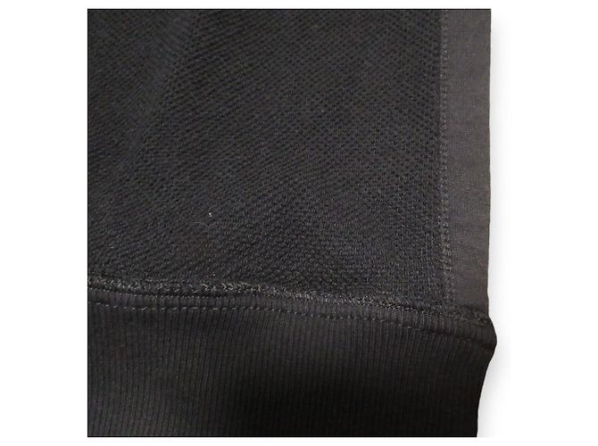 Sweatshirt Valentino com patch de renda Preto - vista 8