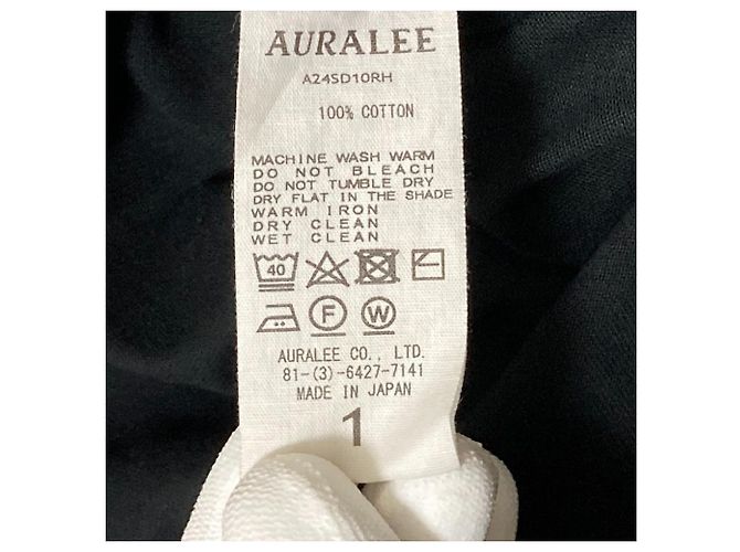 Autre Marque AURALEE EXCLUSIVE LUSTER PLAITING One-Piece Negro - vista 8