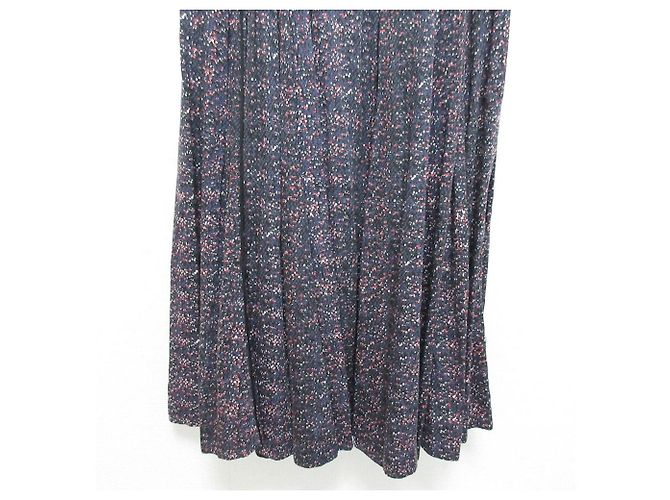 Autre Marque Falda larga acampanada Velnica Roja Azul Azul marino - vista 4