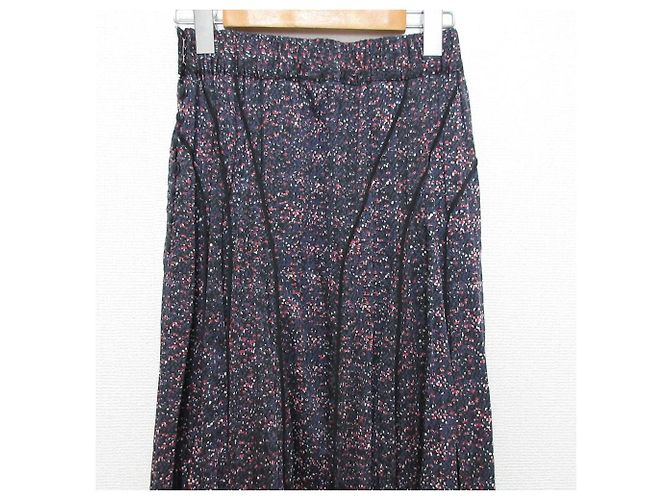 Autre Marque Falda larga acampanada Velnica Roja Azul Azul marino - vista 6