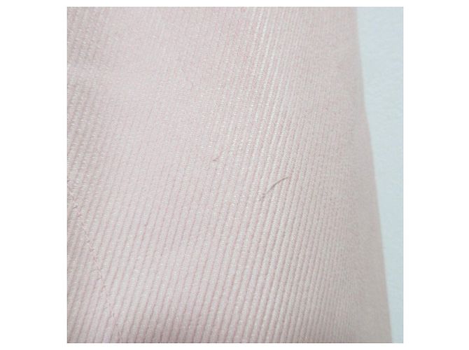Autre Marque Calças afuniladas Drawer em sarja de algodão e nylon Rosa - vista 10