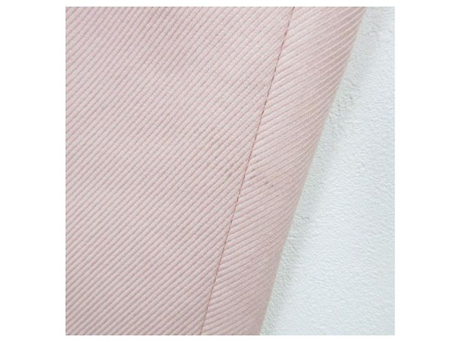 Autre Marque Calças afuniladas Drawer em sarja de algodão e nylon Rosa - vista 13